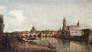 View of Dresden from the Right Bank of the Elbe with the Augustus Bridge BELLOTTO, Bernardo